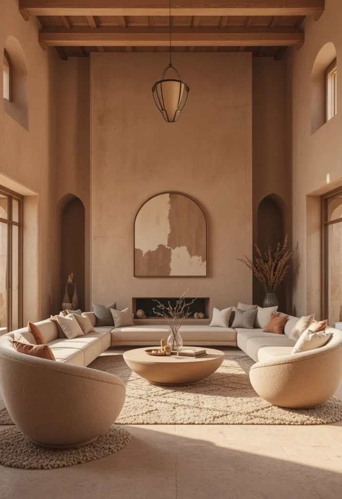 Earthy Desert Modern with Plaster Romance