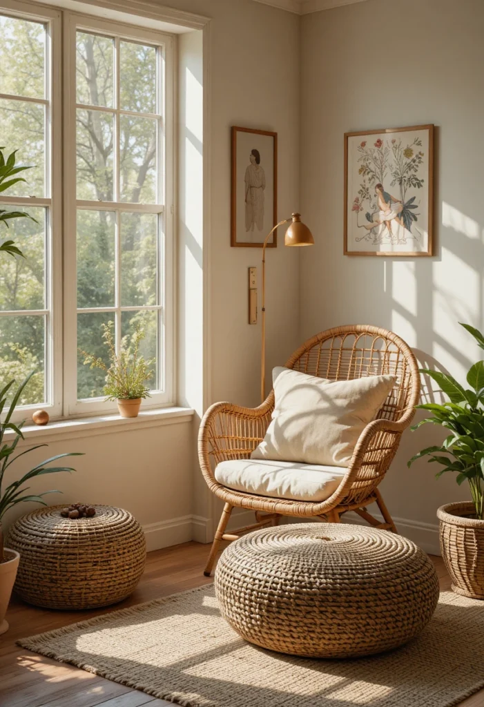 Choose a Wicker or Rattan Accent Chair Choose a Wicker or Rattan Accent Chair Tiny Sunroom Ideas