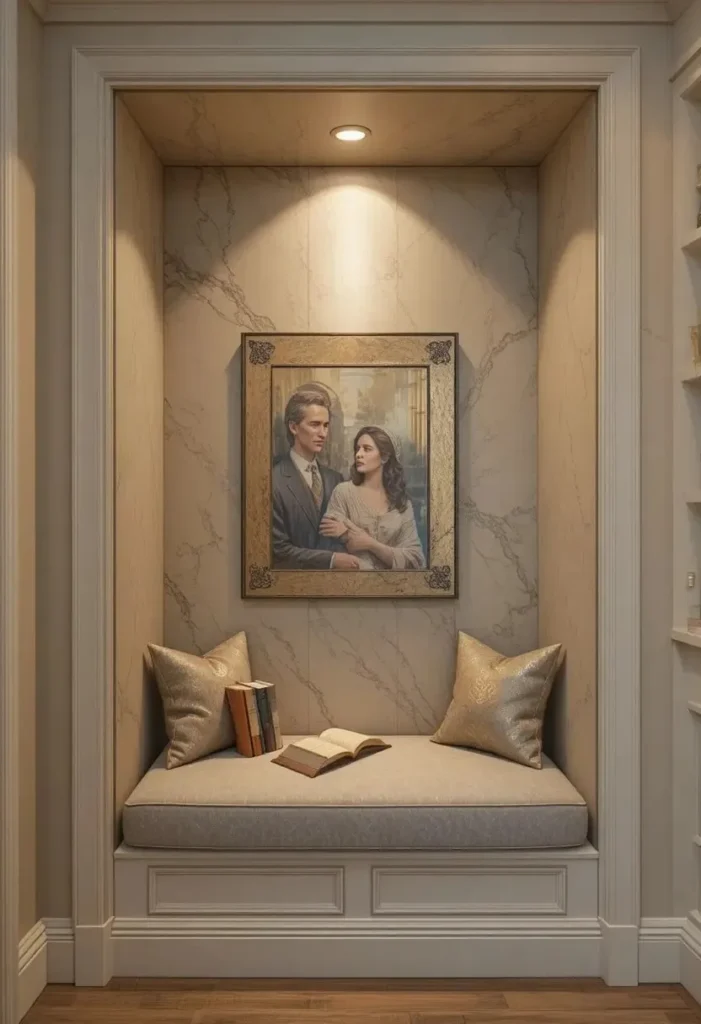 Use a Recessed Wall NicheTiny Reading Nook Ideas