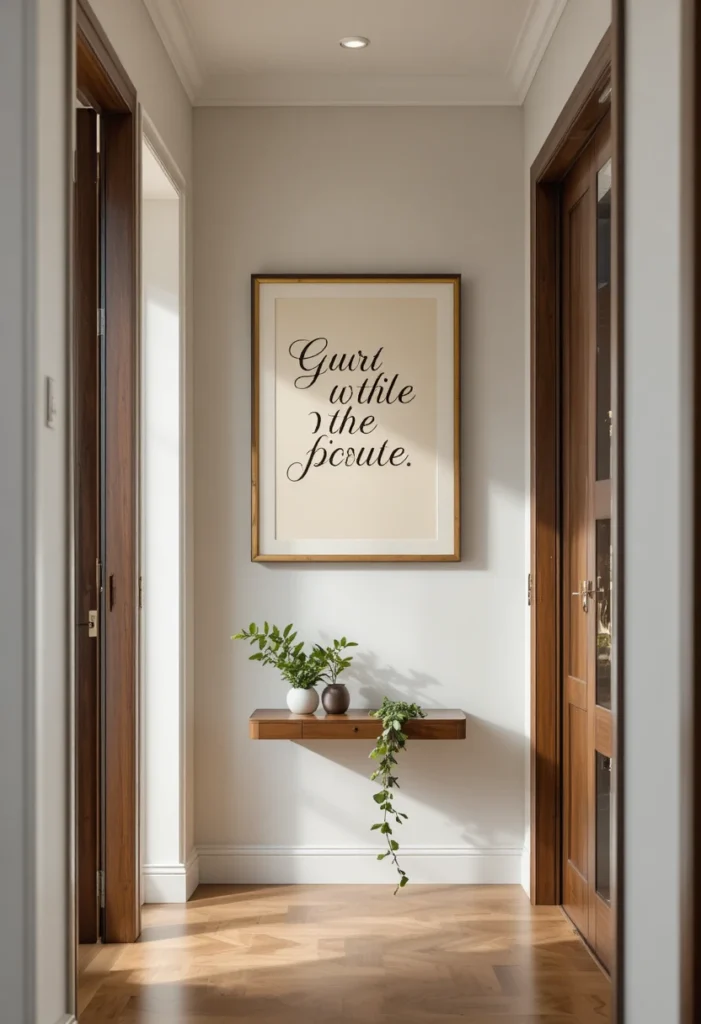 Tiny Hallway Decor Ideas