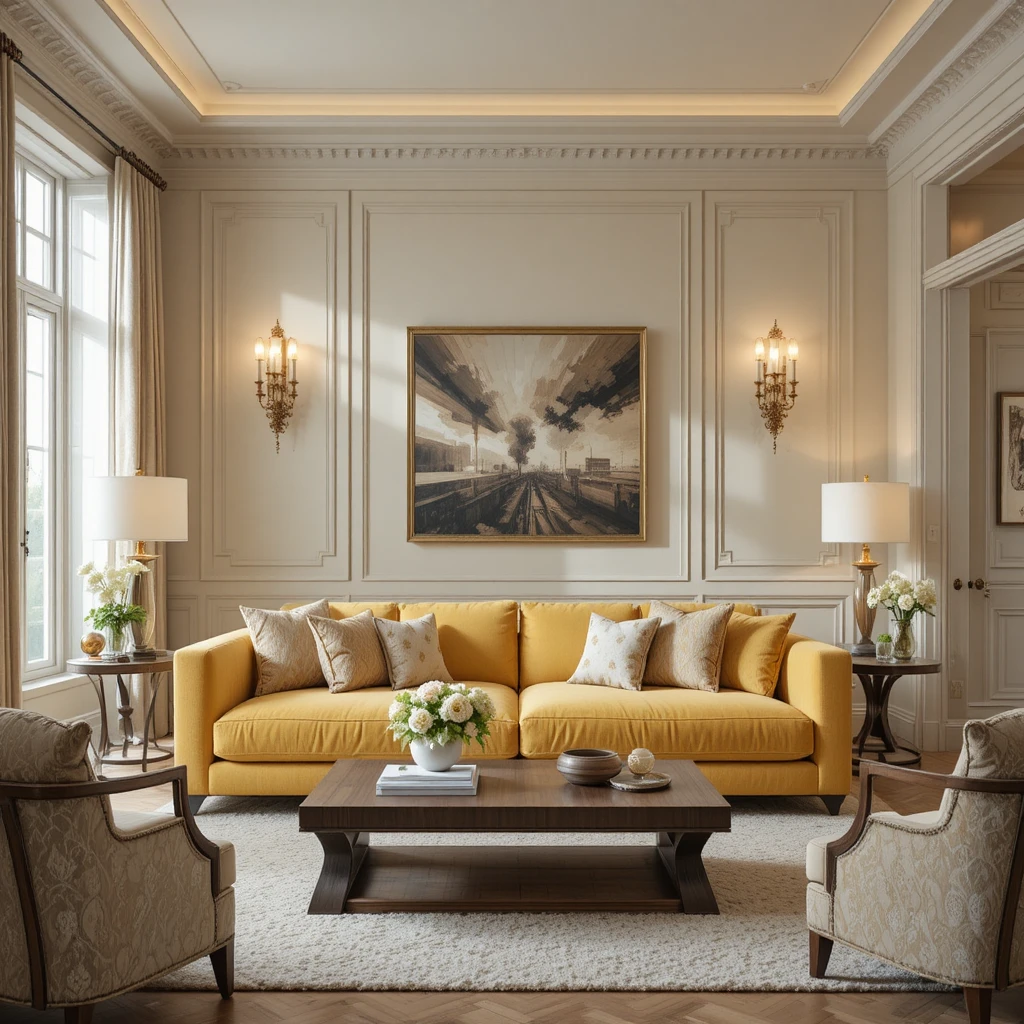 Invest in a Butter Yellow Sofa for a Statement Piece