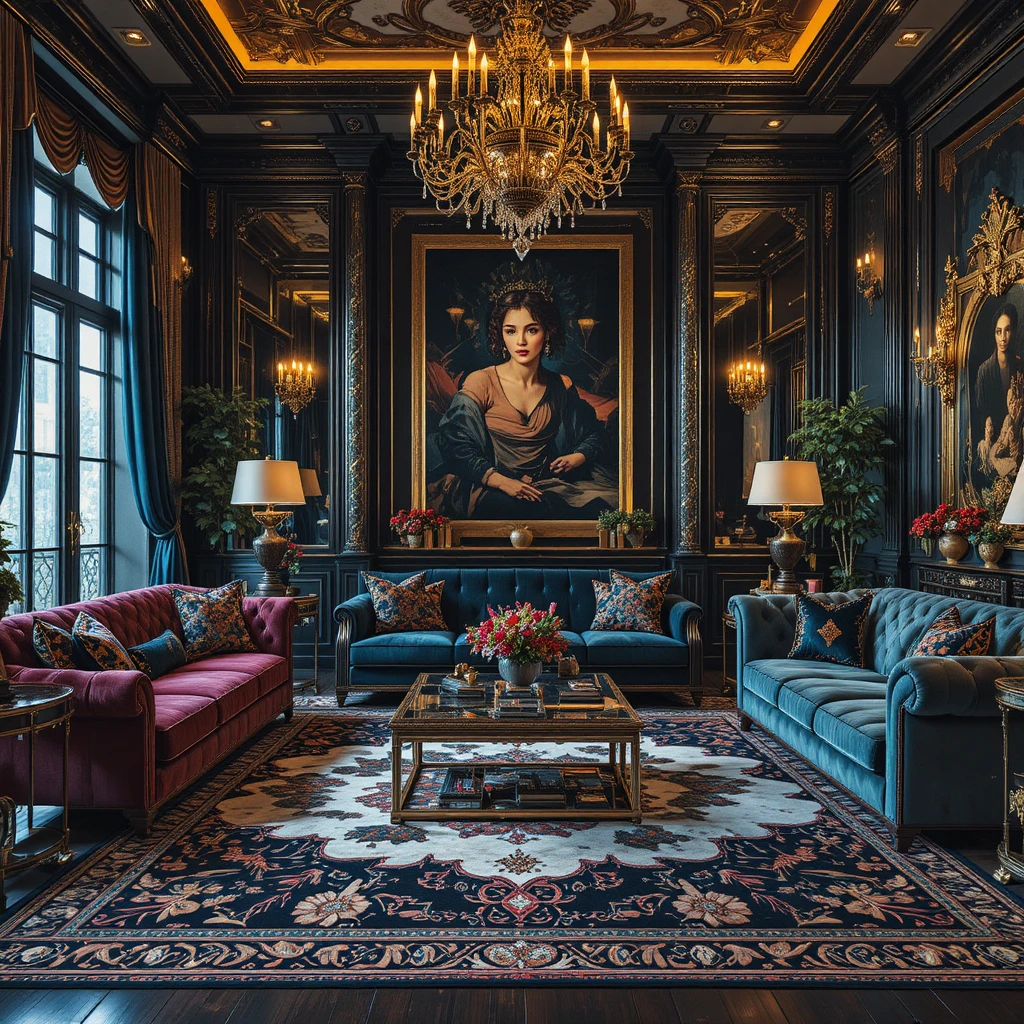 14 Maximalist Living Room Designs showcasing bold patterns, rich textures, and the more is more decorating philosophy