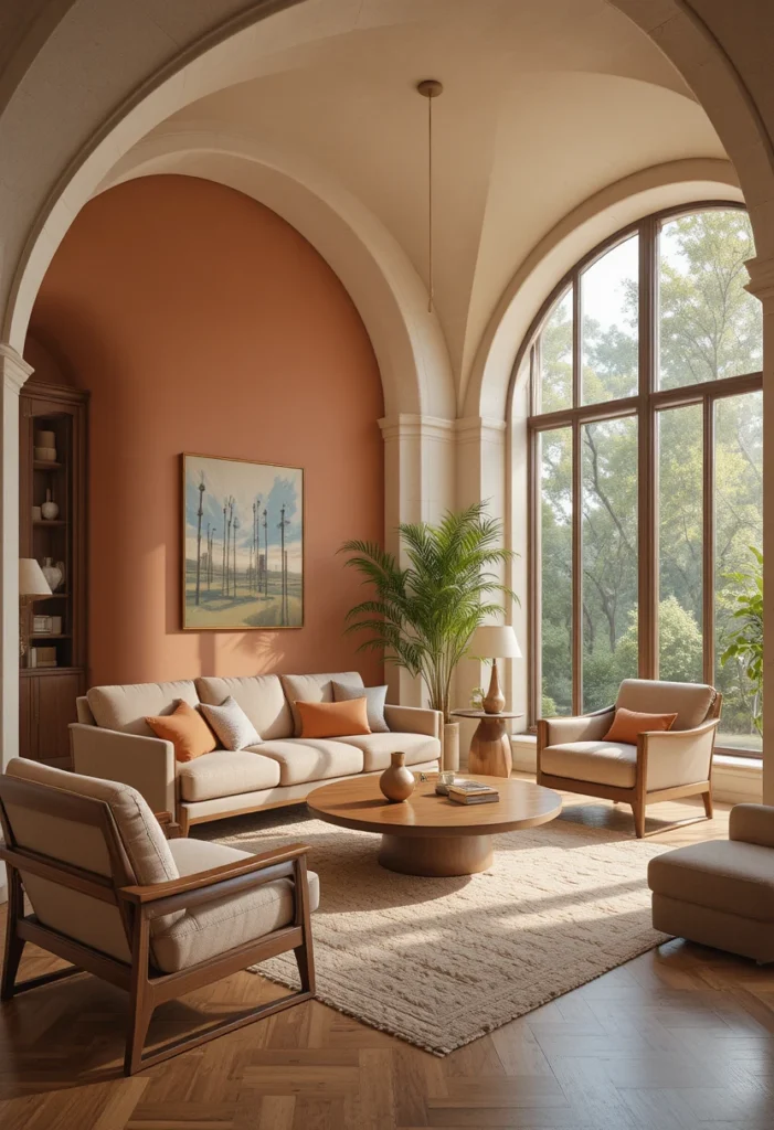 Soft Mid-Century Cozy with Curves