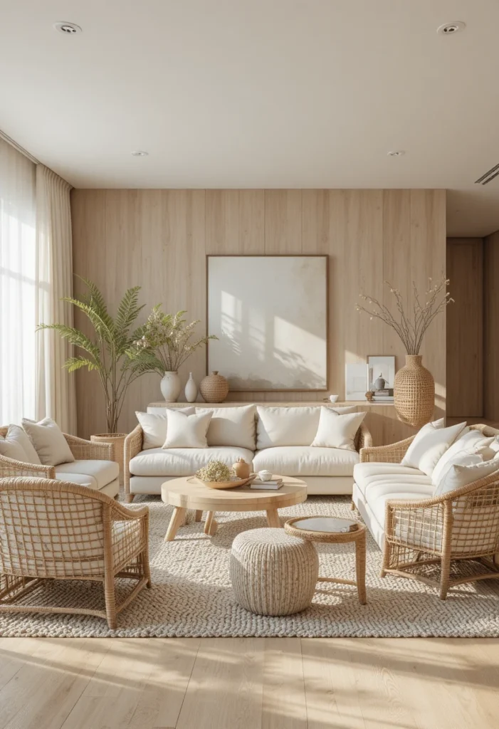 Coastal Organic Modern with Sun-Bleached Layers