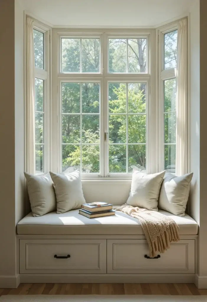 Build a Window Seat Bench Tiny Reading Nook Ideas