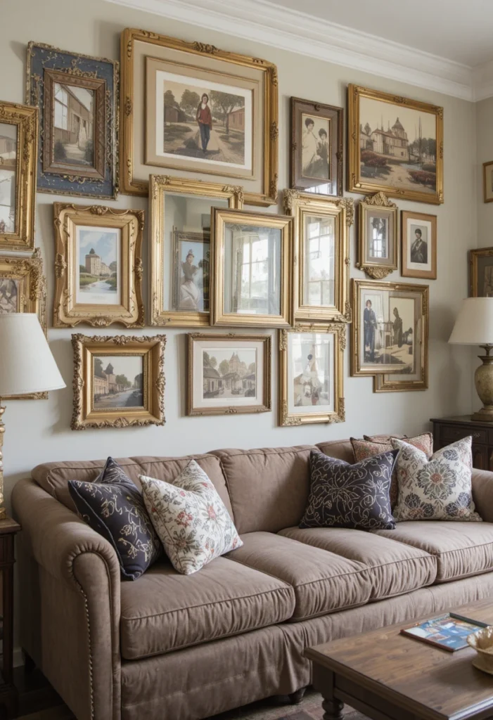 Curate a Gallery Wall of Thrifted Art