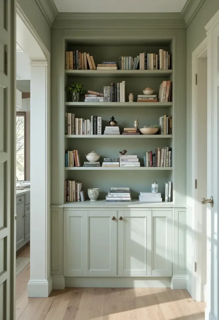 Fill the Space Above a Doorway Tiny Bookshelf Ideas