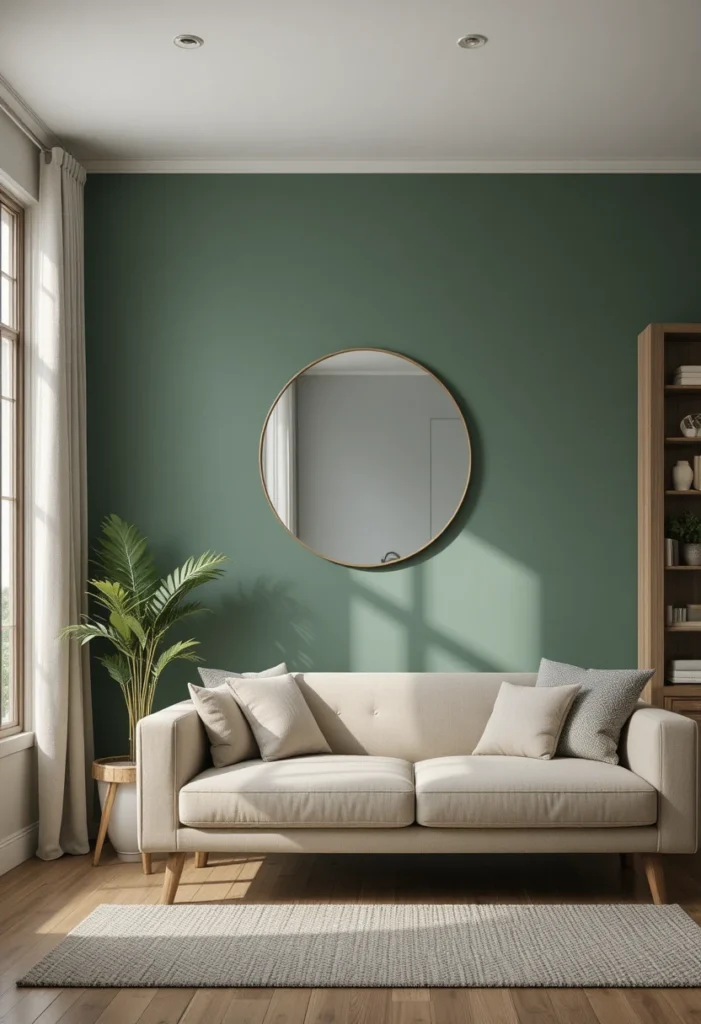 Make a Statement with a Green Velvet Sofa