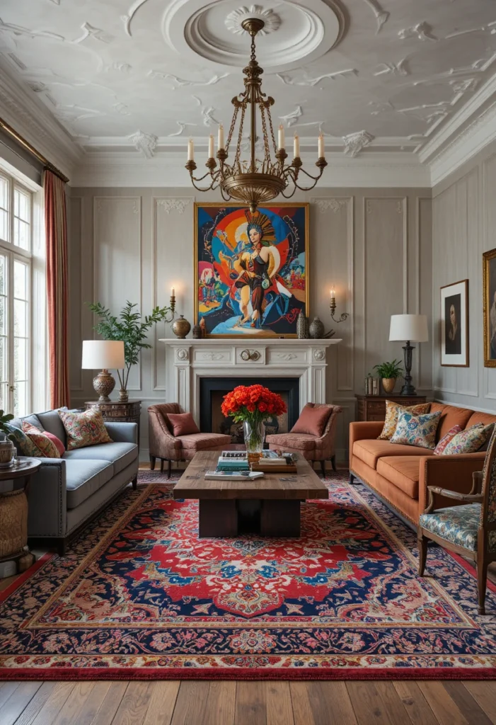 The Bold and Eclectic Rug