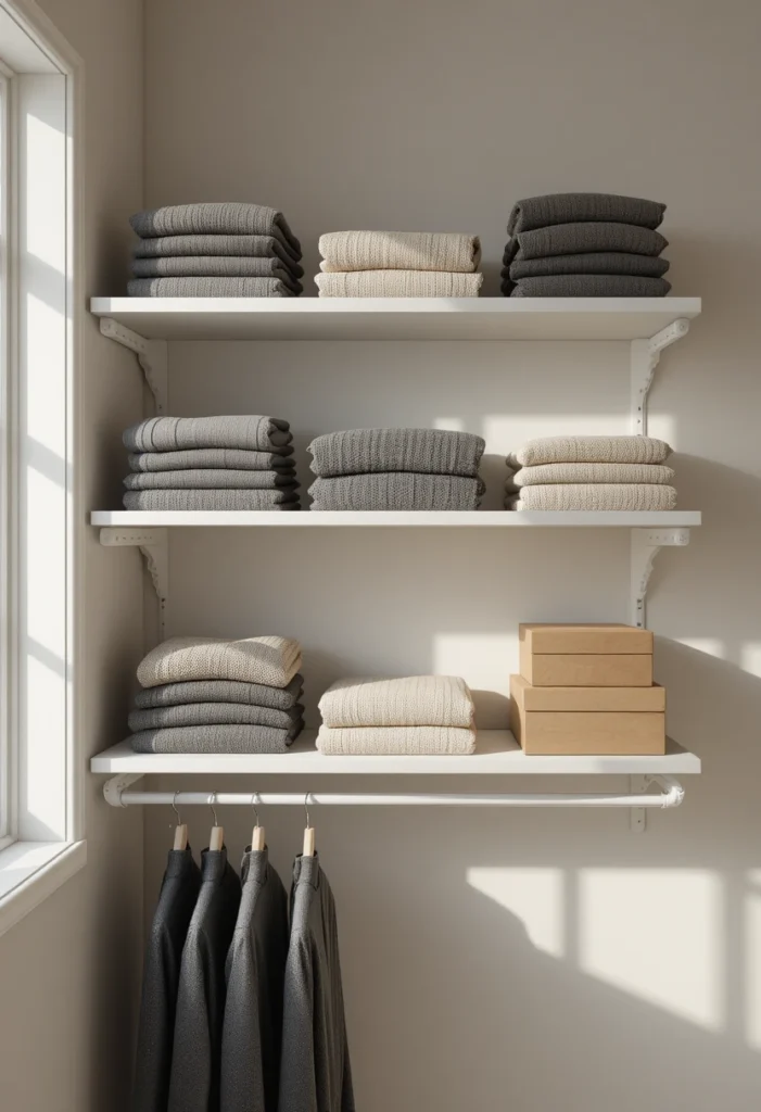 Tiny Walk-In Closet Ideas