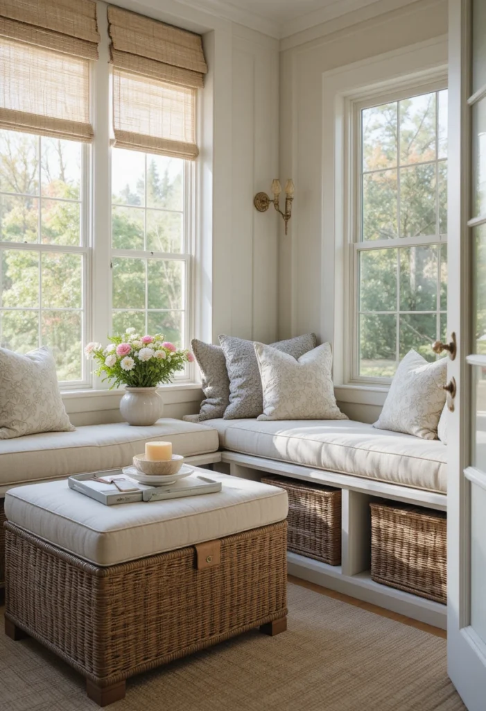 Let Furniture Double as Storage Tiny Sunroom Ideas Let Furniture Double as Storage