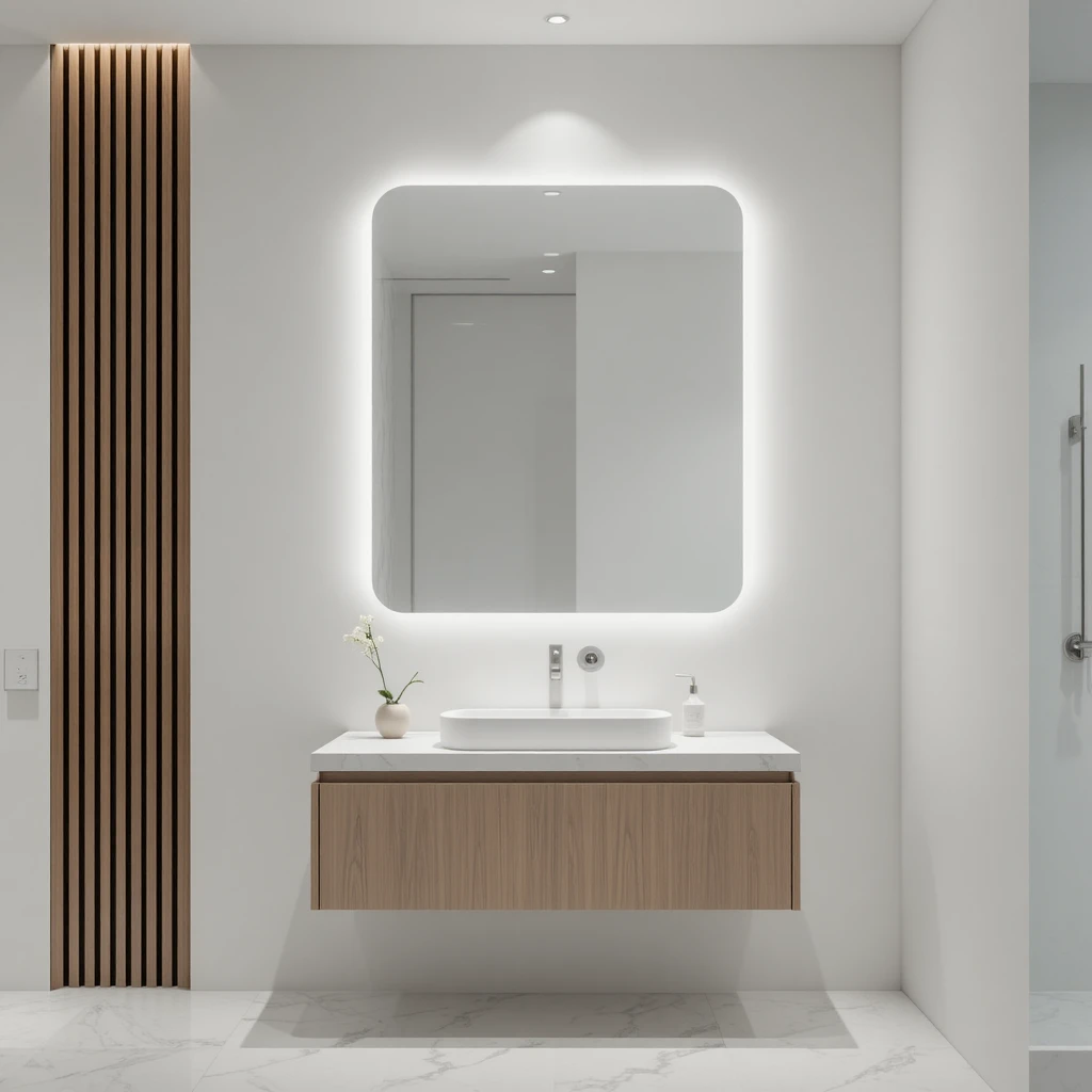 The Sleek Simplicity of Frameless Mirrors