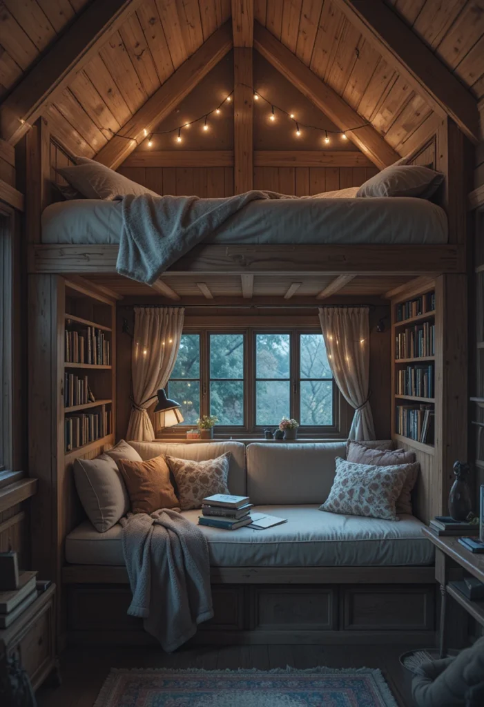 Tiny Loft Bedroom Ideas 