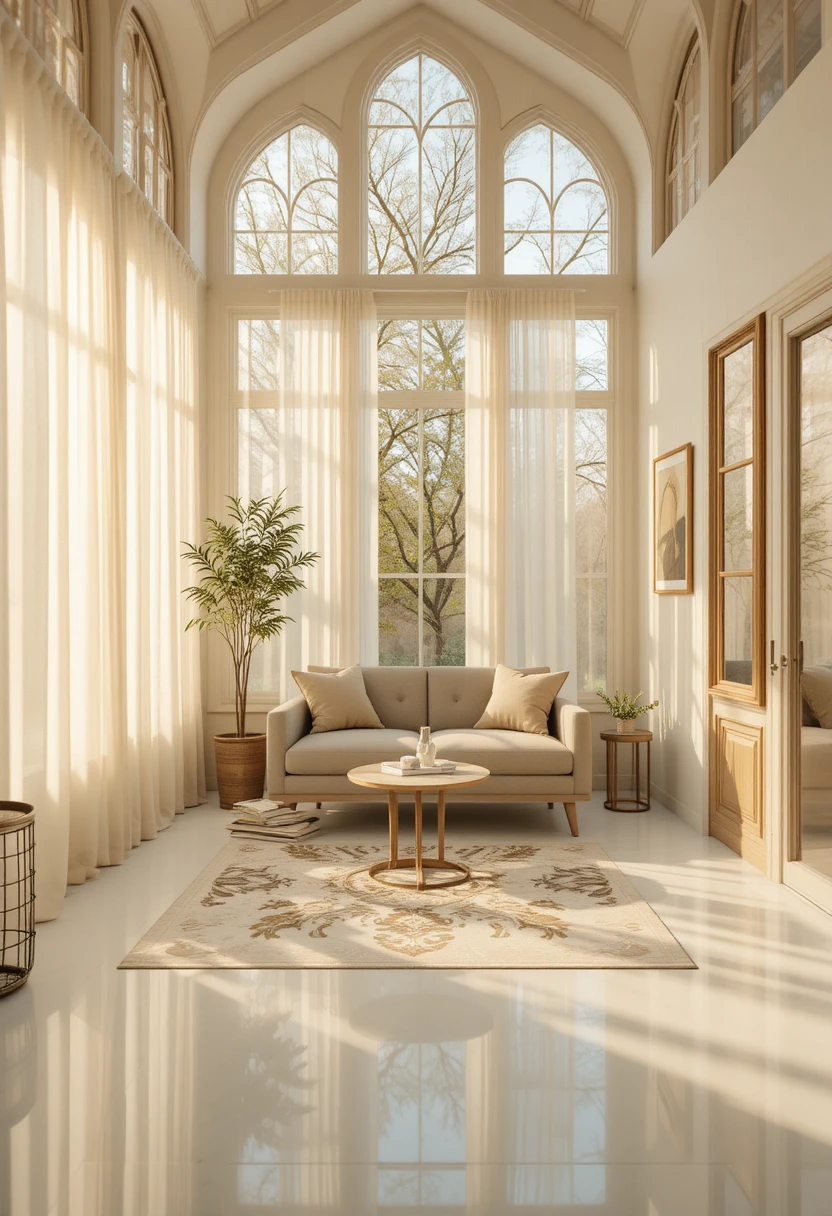 Small sunroom decorating ideas featuring a cozy reading nook, breakfast table, and sunlight-filled minimalist design for compact spaces.