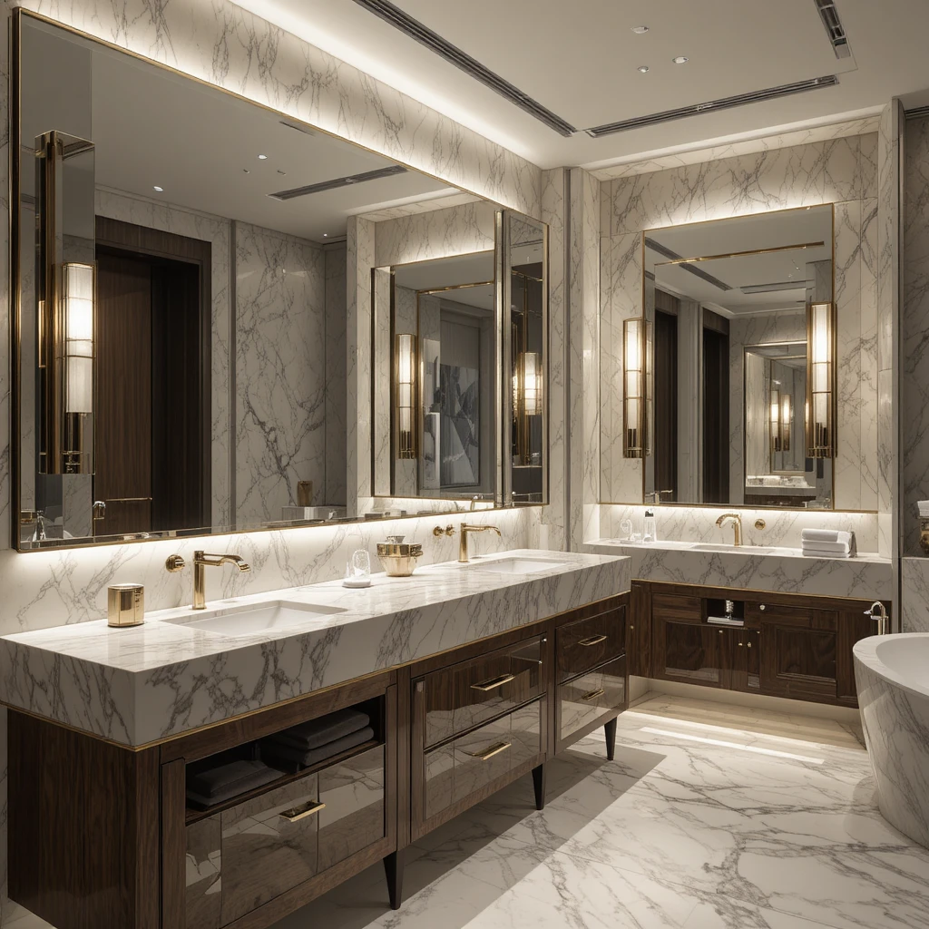 The Drama of Oversized Statement Mirrors