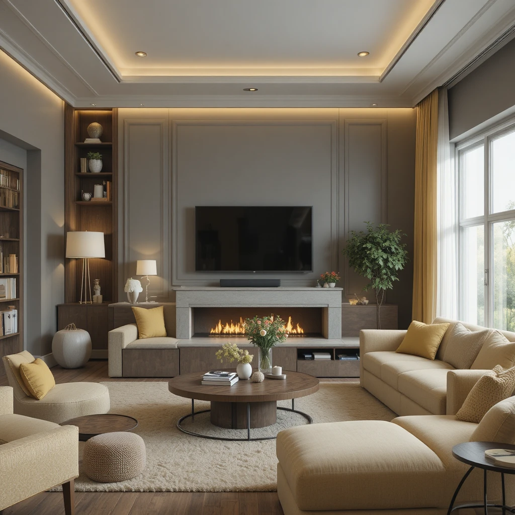  The Modern Classic: Yellow and Grey