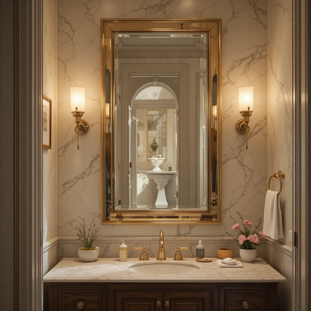 Timeless Elegance: Beveled Edge Mirrors