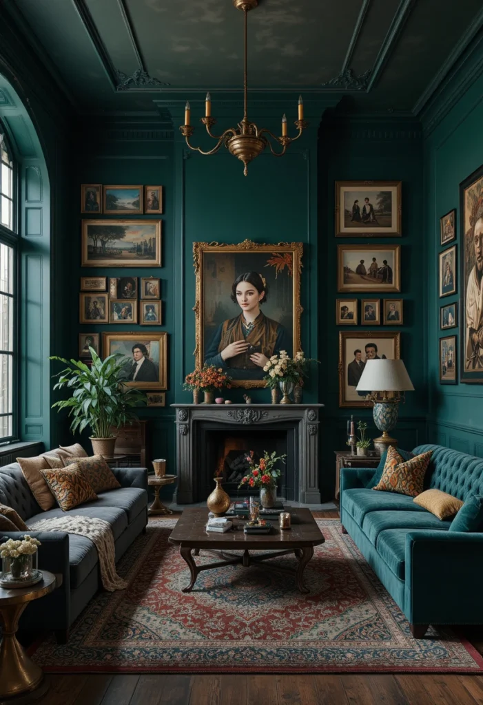 Moody Maximalist Gallery Loft
