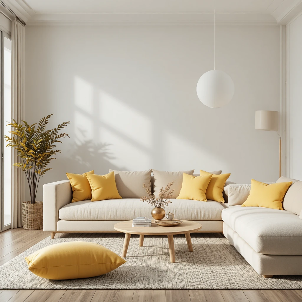  Start Small with Butter Yellow Accents