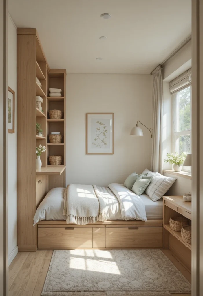 Smart Storage Ideas for Tiny Bedrooms Tiny Bedroom Ideas