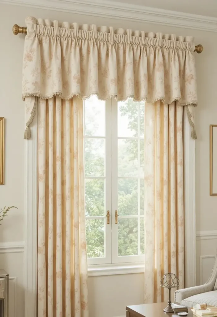 Valances for a Finished Top Valances for a Finished Top Window Treatment Ideas