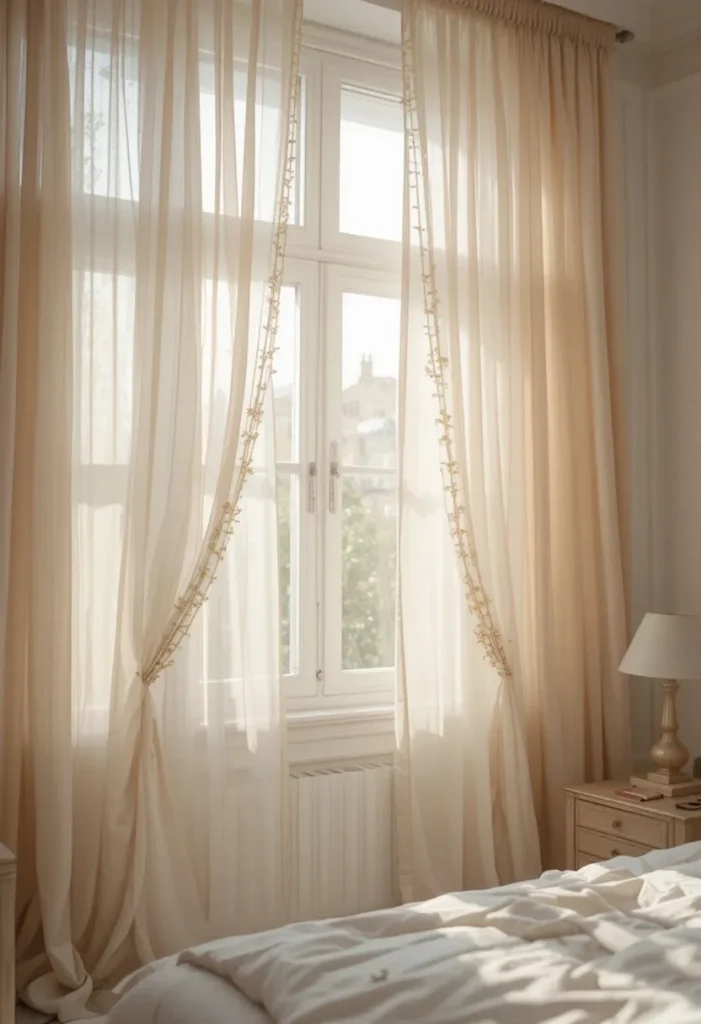 Sheer Curtains for Soft, Airy Light Sheer Curtains for Soft, Airy Light Window Treatment Ideas
