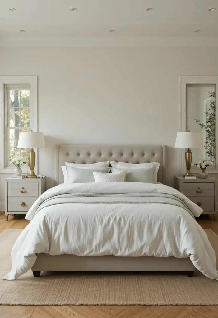 Flank Your Bed With Matching Throw Rugs Throw Rug Ideas