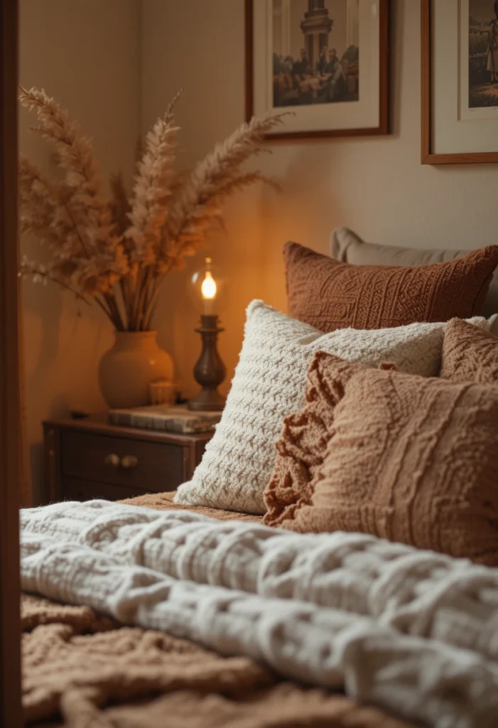 Cozy Finishing Touches Tiny Bedroom Ideas