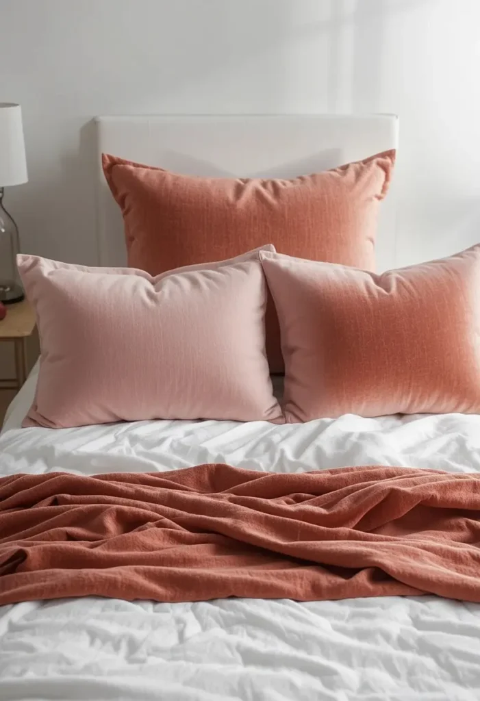 Reversible Ombre or Two-Tone Covers Throw Pillow Cover Ideas 