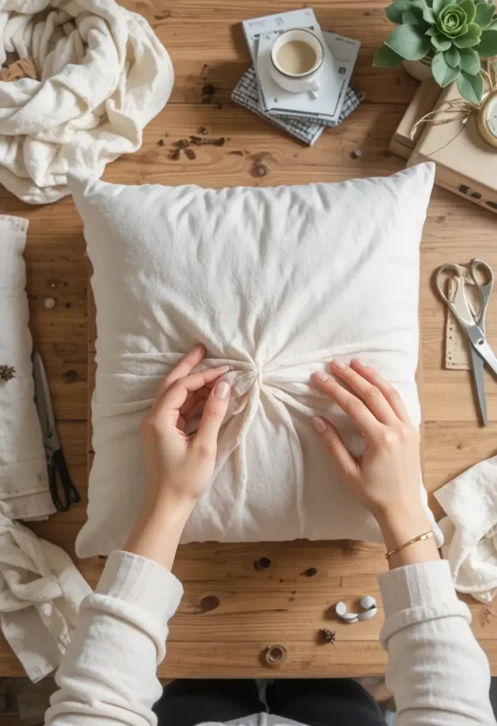 No-Sew Wrap Style Covers (Budget-Friendly DIY)