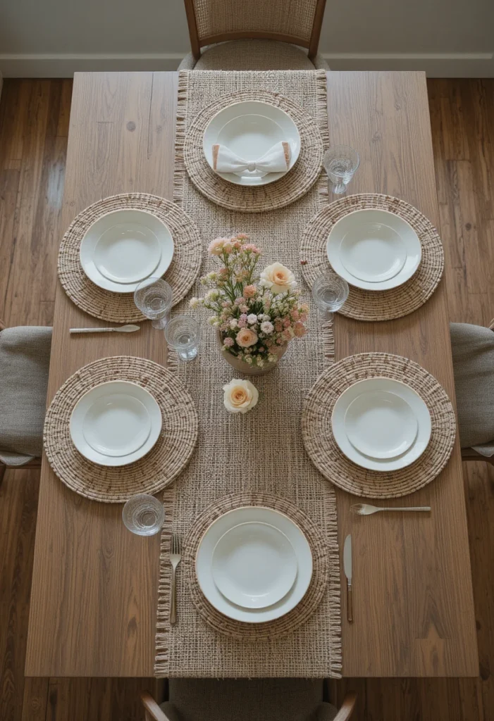 A Woven Table Runner or Placemats Woven Accents Ideas